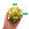 GiftHow Large Green Artificial Artichokes Fruits - Fake Fruits and Realistic Vegetables for Kitchen Bowl and Vase Filler Decorations (8) view 3
