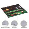 Billiard Print Dish Drying Mat Absorbent Drying Mat Kitchen Drying Mat For Countertops Draining Racks view 4