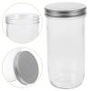 ABOOFAN 36oz Mason Jars with Lids, 2pcs Regular Mouth Mason Jars with Airtight Lids Clear Mason Jar Storage Canister for Storage (19x9.5x9.5cm), Transparent, 2CQ03V111K20R8E6X9P view 4