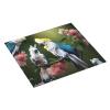 Beautiful Cockatoo Bird Flower Print Dish Drying Mat Absorbent Drying Mat Kitchen Drying Mat For Countertops Draining Racks view 2