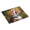 Beagle Dog Print Dish Drying Mat Absorbent Drying Mat Kitchen Drying Mat For Countertops Draining Racks view 2