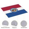 Missouri State Flag Print Dish Drying Mat Absorbent Drying Mat Kitchen Drying Mat For Countertops Draining Racks view 4