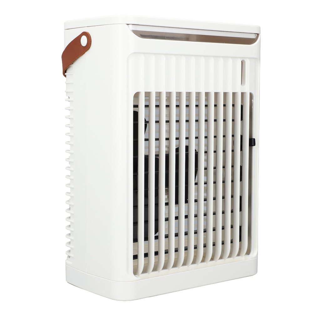 ViaGasaFamido Portable Air Conditioner 2 Cold Mists 5 Speeds Fan 7 LEDs 680ml Tank Capacity USB Air Cooler for Home Office Outdoors, ViaGasaFamidoh0z1p8crib
