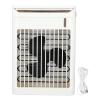 ViaGasaFamido Portable Air Conditioner 2 Cold Mists 5 Speeds Fan 7 LEDs 680ml Tank Capacity USB Air Cooler for Home Office Outdoors, ViaGasaFamidoh0z1p8crib view 2