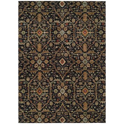 Addison Rugs Chantille ACN1130 Black 8' x 10' Indoor Outdoor Area Rug, Easy Clean, Machine Washable, Non Shedding, Bedroom, Entry, Living Room, Dining Room, Kitchen, Patio Rug