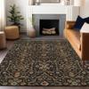 Addison Rugs Chantille ACN1130 Black 8' x 10' Indoor Outdoor Area Rug, Easy Clean, Machine Washable, Non Shedding, Bedroom, Entry, Living Room, Dining Room, Kitchen, Patio Rug view 2