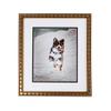 ArtToFrames 12x16 inch Gold with Star Compo Picture Frame with 2 Inch Single Grey Beige Mat, SingleMat-D9329-12x16-778 view 2