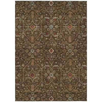 Addison Rugs Chantille ACN1130 Chocolate 3' x 5' Indoor Outdoor Area Rug, Easy Clean, Machine Washable, Non Shedding, Bedroom, Entry, Living Room, Dining Room, Kitchen, Patio Rug