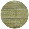 Addison Rugs Chantille ACN1166 Olive 8' x 8' Indoor Outdoor Round Rug, Easy Clean, Machine Washable, Non Shedding, Bedroom, Entry, Living Room, Dining Room, Kitchen, Patio Rug view 1