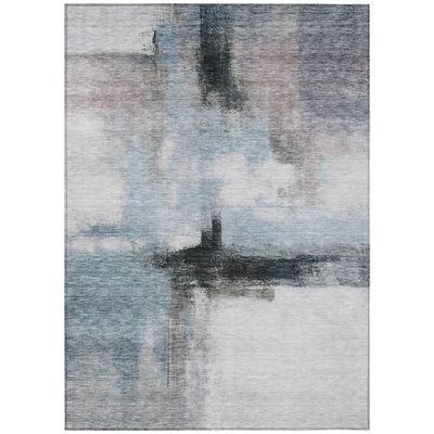 Addison Rugs Chantille ACN1097 Blue 10' x 14' Indoor Outdoor Area Rug, Easy Clean, Machine Washable, Non Shedding, Bedroom, Entry, Living Room, Dining Room, Kitchen, Patio Rug