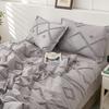 100% Cotton Ultra Luxury Tufted Duvet Cover Set, Elegant Tufted Duvet Cover Set with Stylish Textured Design (Gray, Twin XL 59" x 102") view 2