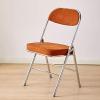 LLZJDDPLY Folding Chairs, Fabric Dining Chair Set with Metal Frame, Padded Seat and Back, Non-Slip Foot Pads, Foldable Office Chair, for Home Office, Guest Room, Conference Room(Brown) view 1