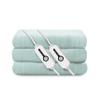 Electric Heated Blanket 84"x90" Queen Size, Soft Coral Fleece, Dual Controllers with 4 Heating Levels and 10 Hours Auto-Off, Machine Washable, Cozy Plush Fabric for Home, Mint Green view 1