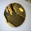 Mirrored Gold Voyager Golden Record The Sounds of Earth Wall Art, Science, Space, Physics, NASA, JWST, Universe Gift, Carl Sagan, Mirrored Acrylic. Easy to mount (12, Gold) view 3