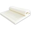 BIRJXVTO 100% Natural Latex Mattress, Thick Soft Mattress Topper Portable Relieves Pressure, Organic Latex Mattress Cover,3in,160x200cm(63x79in) view 1