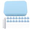 16Pcs Duvet Cover Snaps, Removable Quilt Single Clip to Keep Duvet in Place Blanket Bedding Holder Pins for Home Use (Blue) view 1