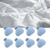 16Pcs Duvet Cover Snaps, Removable Quilt Single Clip to Keep Duvet in Place Blanket Bedding Holder Pins for Home Use (Blue) view 3