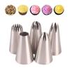 DJFKDYHPE DIY Cake Decorating Tools,Cake Piping Tips 1m#2a#2D#2f#6b Icing Piping Pastry Nozzles for Cakes Fondant Decor Confectionery Flower Cream Nozzle Icing Nozzles view 1