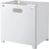 NPQPNAFC Rolling Laundry Basket Foldable Laundry Basket No Punching Bathroom Plastic Home Storage Box Portable Storage Box Basket(White) view 1