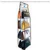 zebricolo purse organizer, NEW improved Larger, purse organizer for closet,Heavy Duty Hooks, purse storage,Space-Saving Design,handbag organizer,Visibility,closet organizer,White/Black-1PCS view 1