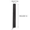 CNAFGBGG Rotary Dryer Cover Waterproof Washing Line Protective Cover Outdoor Umbrella Rack Cover Black view 3