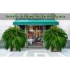 HELLORSO Single Silky Artificial Boston Fern Bush, 23Inch Artificial Plants, Suitable for Decorating Office, Patio, Living Room Faux Greenery (Green) view 2