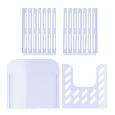 Homemade bread slicer adjustable bread cutter guide rail shredder tray foldable compact plastic suitable for homemade bread cake kitchen baking accessories pastry tools