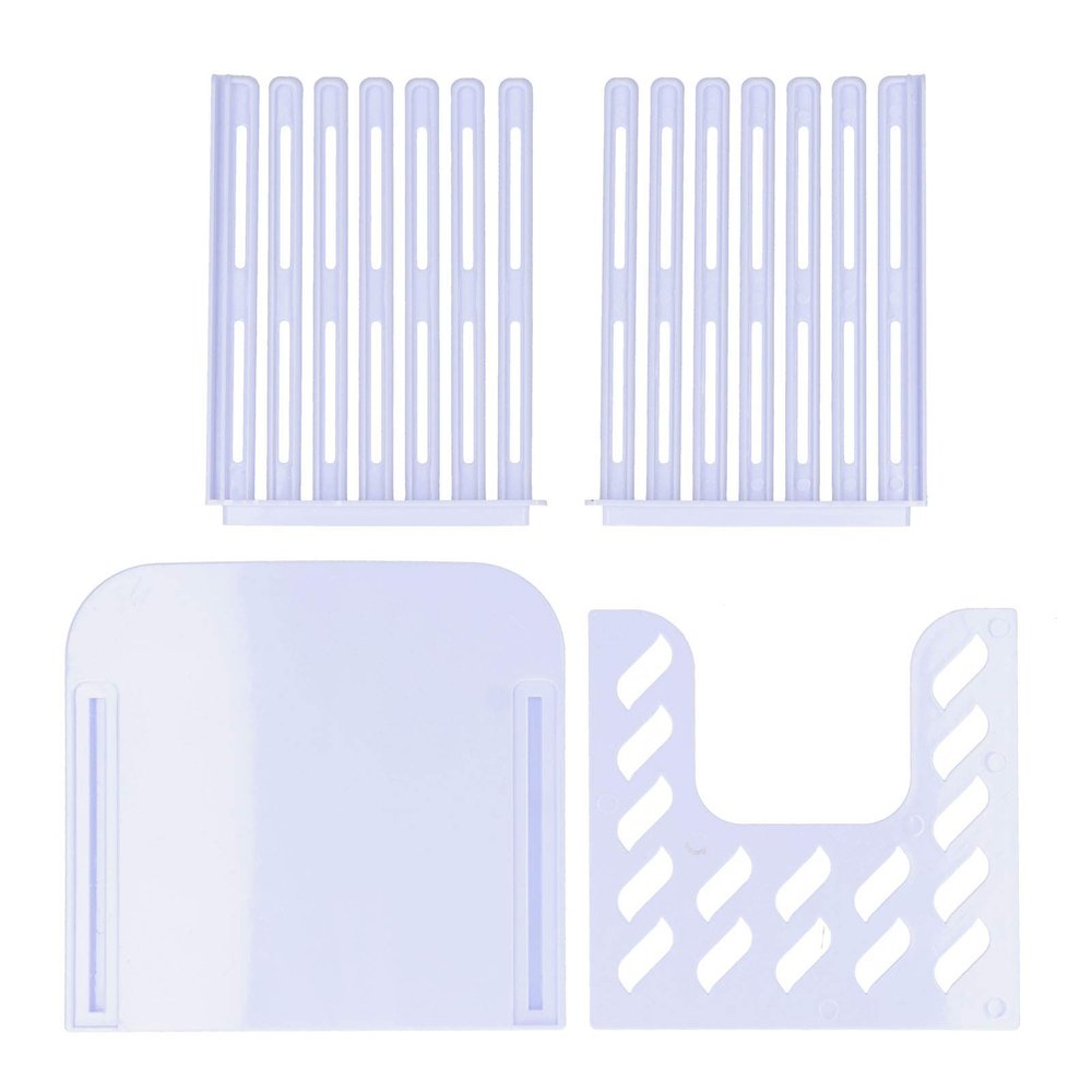 Homemade bread slicer adjustable bread cutter guide rail shredder tray foldable compact plastic suitable for homemade bread cake kitchen baking accessories pastry tools