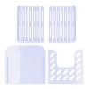Homemade bread slicer adjustable bread cutter guide rail shredder tray foldable compact plastic suitable for homemade bread cake kitchen baking accessories pastry tools view 1