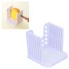 Homemade bread slicer adjustable bread cutter guide rail shredder tray foldable compact plastic suitable for homemade bread cake kitchen baking accessories pastry tools view 3