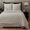 100% Cotton Ultra Luxury Tufted Duvet Cover Set, Elegant Tufted Duvet Cover Set with Stylish Textured Design (Cream, Twin XL 59" x 102") view 1