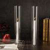 Treela 36 Pcs 2.5" W x 14" H Hurricane Candle Holder Sleeve Bottomless Glass Cylinder Candleholder Sleeve Tall Candle Glass Cover Clear Open Ended Shade Chimney Tube Cover for Pillar Taper Lamp view 3