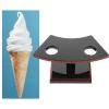 SiaBiced Japanese Roll Storage Rack, Ice Cream Cone Holder, Sushi Display Tray, Stand for Gatherings, 2 Hole view 2