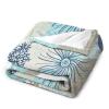 Coastal Blanket Ocean Starfish Coral Blue Green Modern Abstract Soft Cozy Lightweight Throw Blanket for Kids Girls Boys Women Bedroom Living Room Dorm Chair Sofa Travel 40x50in view 2