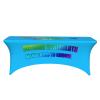 AEKSCOH Custom Spandex Table Covers 6ft Stretch Rectangle Table Cloth Add Your Photo Logo Text Personalized Tablecloth Style05 view 2