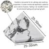 Amazing Gemstone Howlite Pyramid Crystal Healing Stones - 1" Great Pyramid Figurine of Natural Stone Pyramid for Meditation, Reiki, Chakra Balancing and Crystal Pyramids Grid view 3