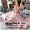 Ice Blanket for All-Season Lightweight - Summer Cooler Quilt for Hot Sleepers and Night Sweats - Cooler Comforter Double Sided Cold Effect Blanket Cooler Fiber Soft Blanke(Color7,150x200cm/59x79in) view 3