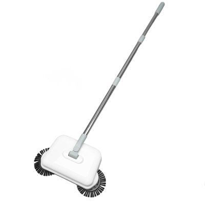 HomeLoft Basics Hand Push Sweeper, 360 Degree Rotation, Stainless Steel Rods, Foldable, Compact Manual Sweeper Carpet Sweeper, Suitable for Hard Surfaces, Wet or Dry, Ergonomic Handle, Generic0u6ieyhn3k