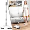 HomeLoft Basics Hand Push Sweeper, 360 Degree Rotation, Stainless Steel Rods, Foldable, Compact Manual Sweeper Carpet Sweeper, Suitable for Hard Surfaces, Wet or Dry, Ergonomic Handle, Generic0u6ieyhn3k view 2