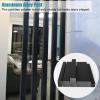 9ft 8ft 7ft 6ft 5ft 4ft 3ft 2ft Tall Room Divider Column Black, 1 Post / 2 Posts / 5 Posts Space Partition Wall - Cabinet To Ceiling / Floor To Ceiling, Separation Scree(Pack of 5,185cm/6.1ft/72.8" Hi view 4