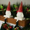 Northlight Glittered Gnome Christmas Stocking Holders - 8.25" - Set of 2 view 2