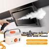 2500W High Temperature Steam Cleaner with 3 Brush Heads, Handheld Household Cleaning Machine, Suitable for Kitchen Furniture Bathroom Car view 2