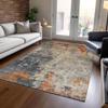Addison Rugs Chantille ACN1212 Khaki 2'6" x 3'10" Indoor Outdoor Area Rug, Easy Clean, Machine Washable, Non Shedding, Bedroom, Entry, Living Room, Dining Room, Kitchen, Patio Rug view 2