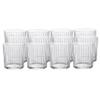 Bormioli Rocco Exclusiva Negroni Glasses, Set of 12-12 Oz. Ribbed Cocktail Tumblers Made in Italy with Star Crystal Glass & XLT Treatment - Stylish Everyday Drinkware, Dishwasher Safe view 1