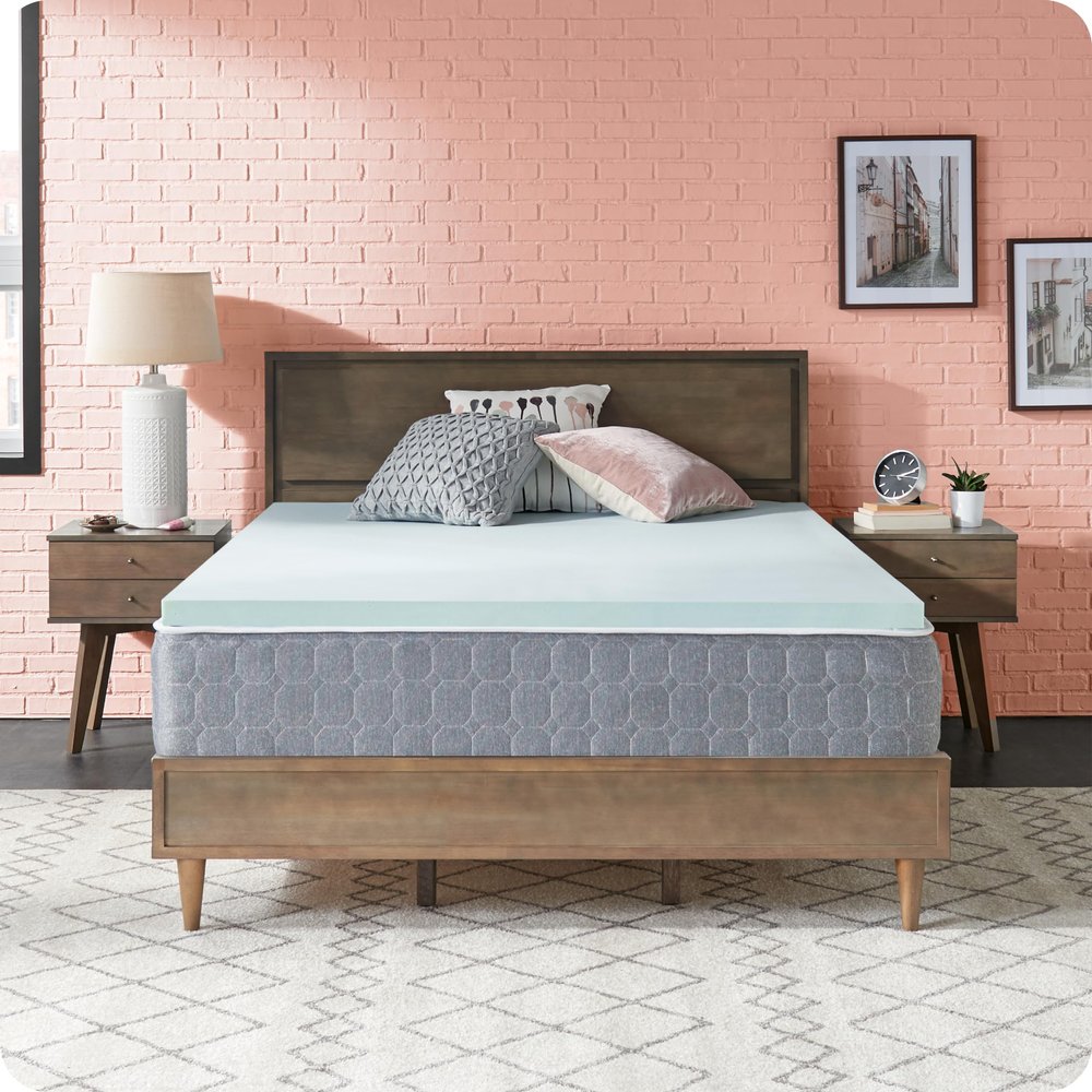 Sealy Dreamlife 2 Gel Memory Foam Twin XL Mattress Topper with SealyComfort Gel Foam, 1 Year Limited Warranty, Made in The USA