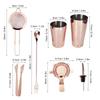 Stainless Steel Set 11 Piece Bartender Tools Kit for Professional and Home Mixology with Jigger Strainer and Mixing Spoon view 4