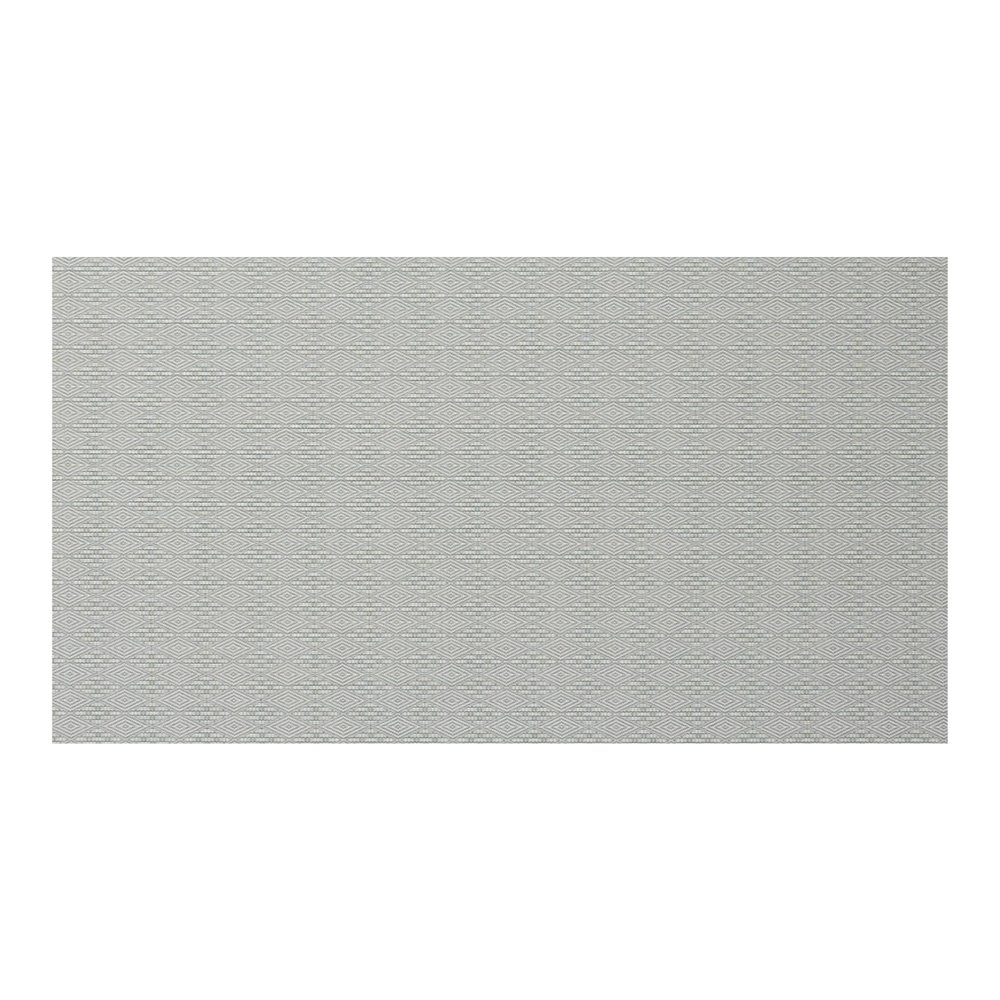 Chilewich Martha by Martha Stewart Boxwood Rug in Abalone - 72"x106" - Easy Care - Premium Indoor/Outdoor Floor Mat for Entry, Kitchen, Bath, Pool with Non-Slip Backing