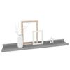 SYXUYP Wall Shelves 4 pcs Gray,Kitchen Shelves,Display Shelf,Wall Storage Shelves,Floating Shoe Shelves,Modern Stely,for Restaurant,Bar,Home, Kitchen,Laundry,Garage,23.6"x3.5"x1.2" view 4