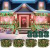 Brightown Christmas Battery Operated Outdoor Lights, 4 Pack 132FT 400 LED Fairy Lights With Timer, 8 Mode, Waterproof String for Outside Indoor Bedroom, Red & Green view 1