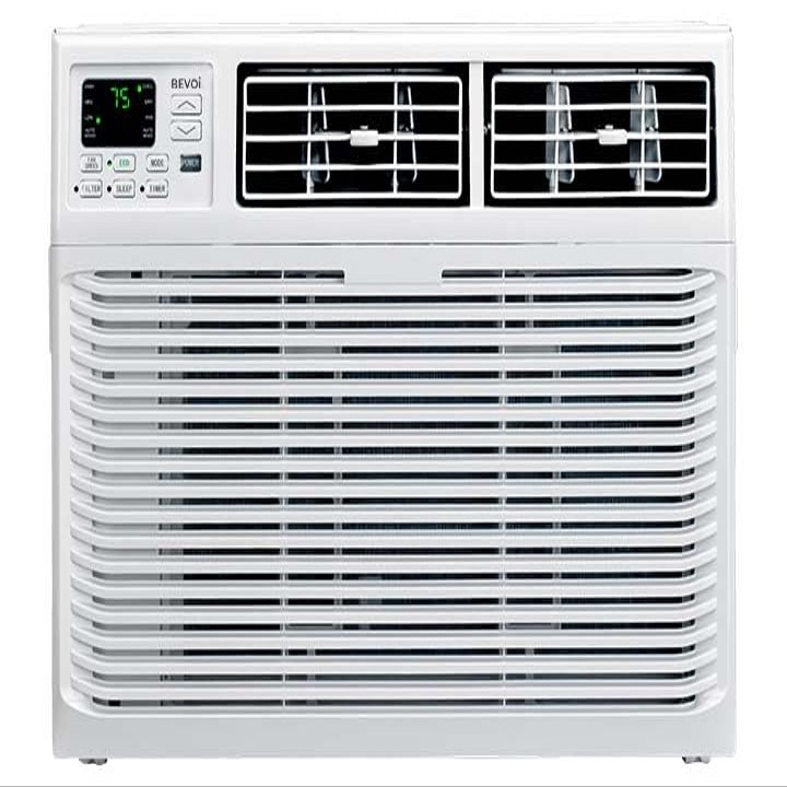 Bevoi BEV12WiNCC 12,000 BTU EasyCool Window Air Conditioner with Remote 115V 15A in White